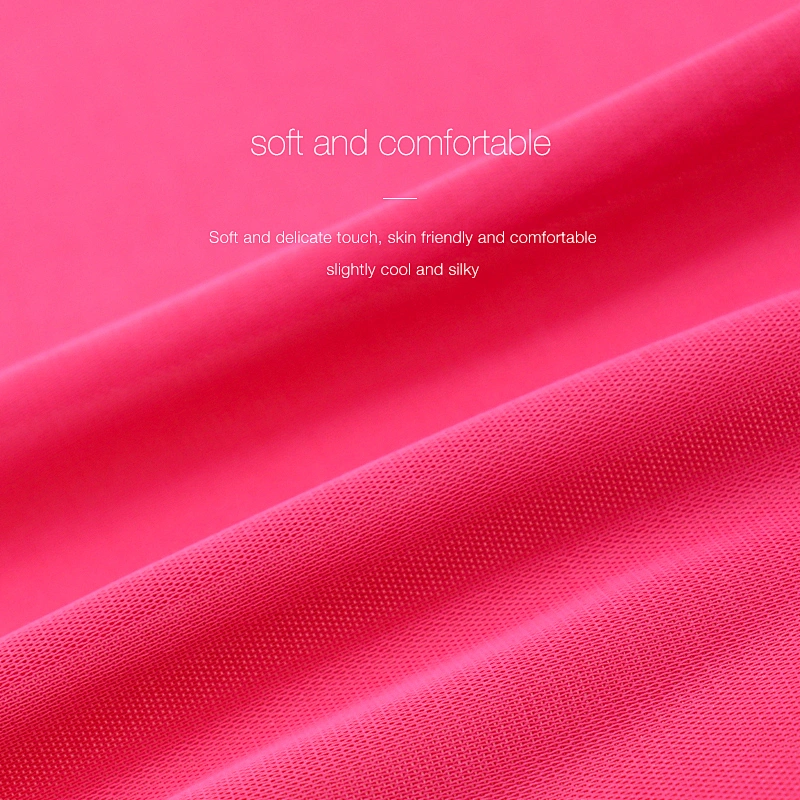 Matte smooth satin breathable fabric